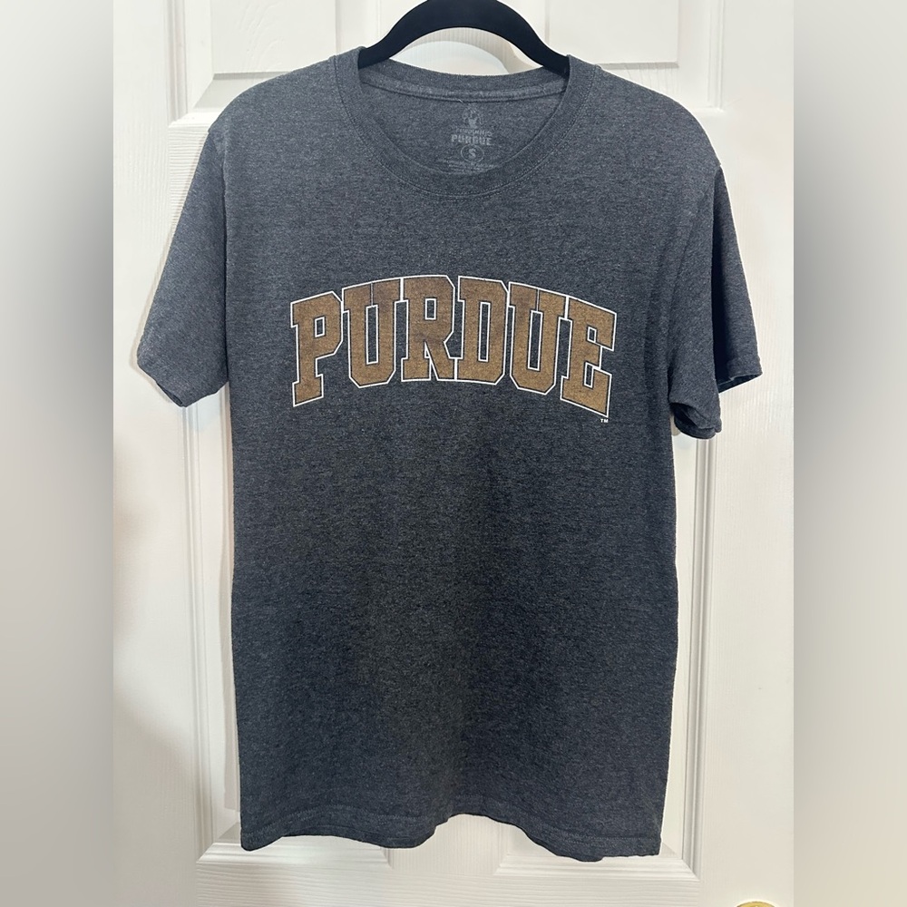 Purdue Charcoal T-shirt Size Small